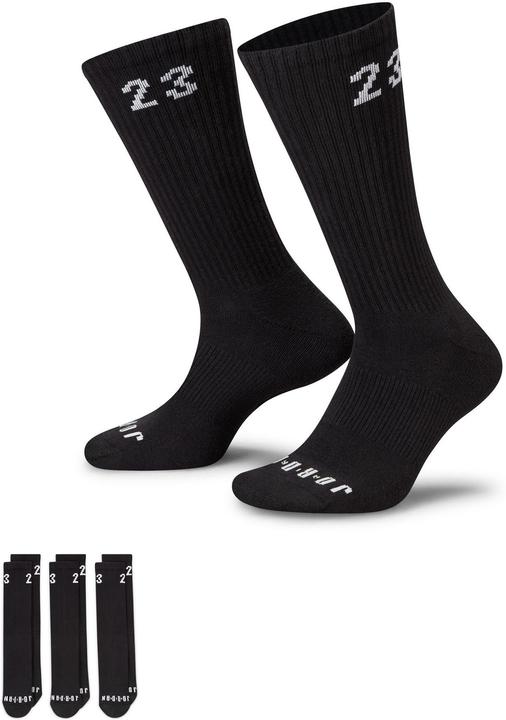 Produktbild Nike Herren Socken U J Essential Crew 3Pr 144 (3er Pack, 38 - 42)