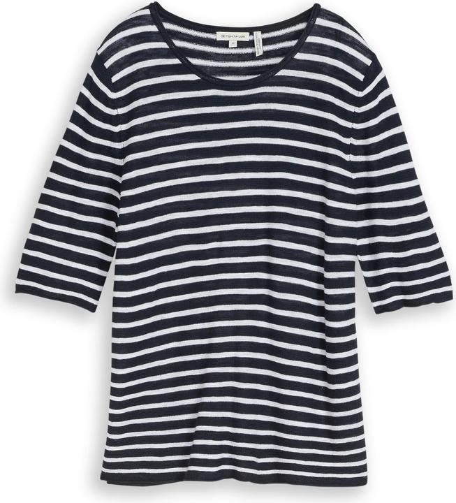 Actual product image Tom Tailor Knitted jumper with linen blend (XS)