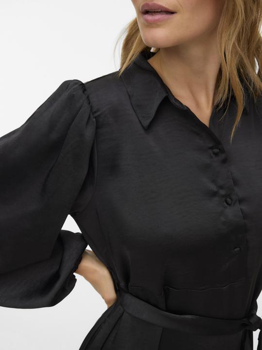 Image du produit Vero Moda AWBEA Langes Kleid Hemdblusenkleid (M)