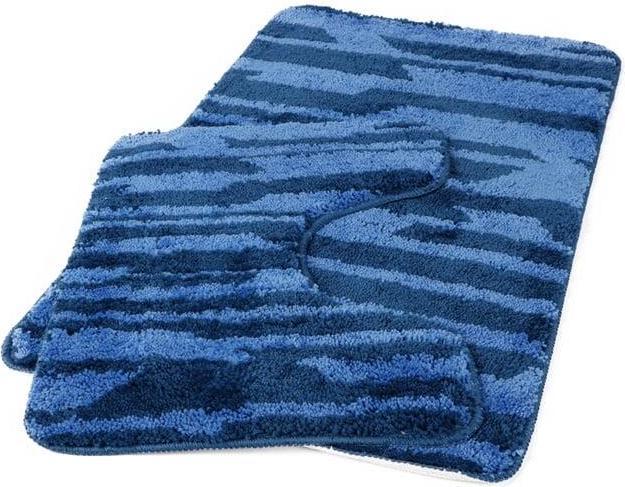 Domoletti BATH MATS SET MA3273F-2 BLUE (80 x 50 cm)