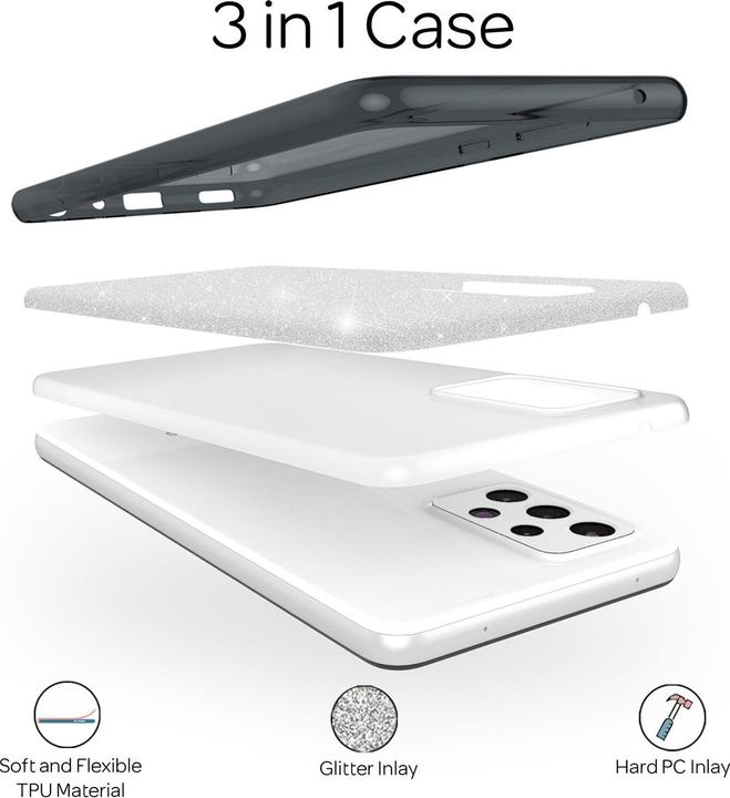 Produktbild Nalia Glitzer Hülle (Samsung Galaxy A33)