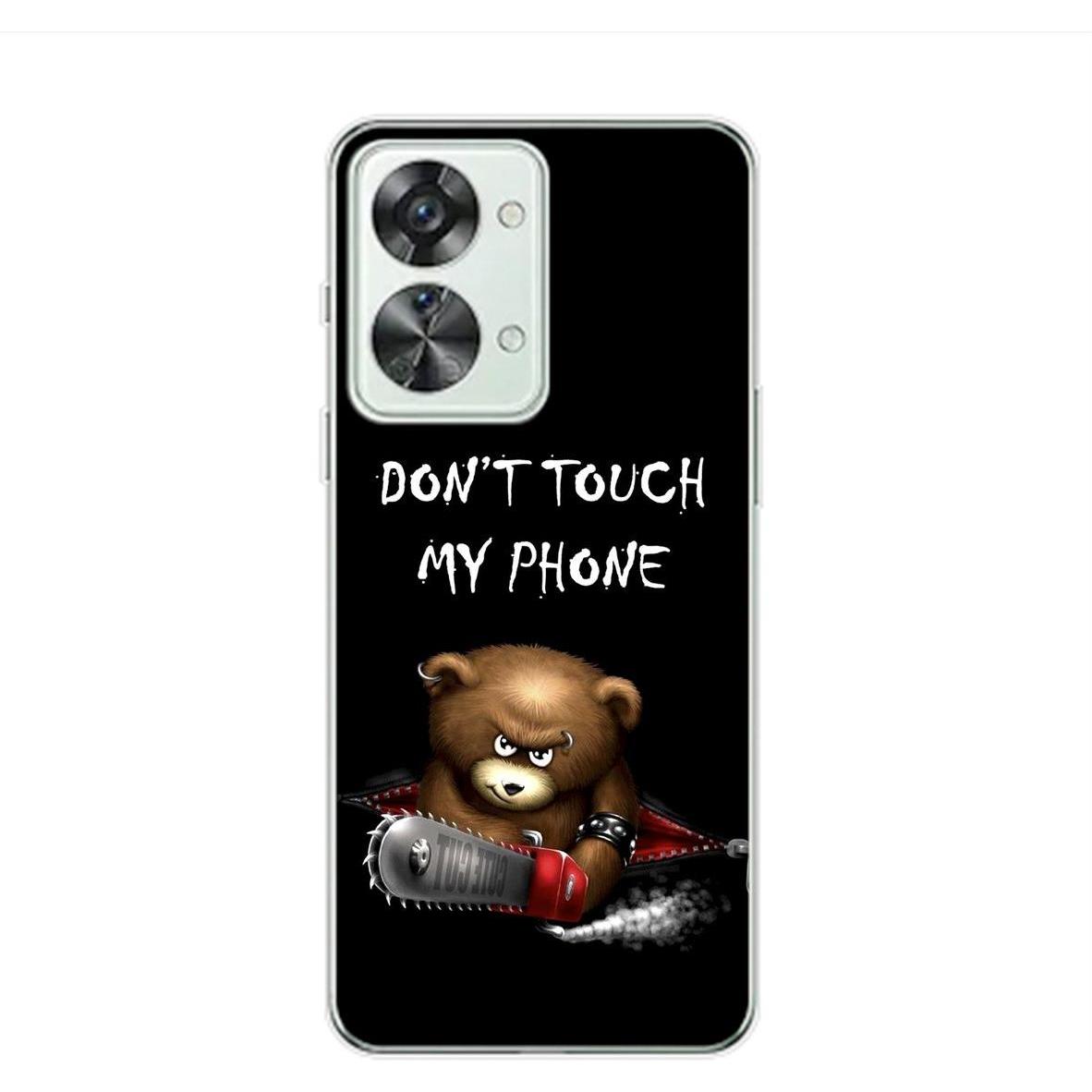 König Design Hülle Handy Schutz für OnePlus Nord 2T Case Cover Tasche Bumper Etuis TPU Neu (OnePlus Nord 2T), Smartphone...
