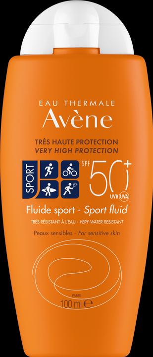 Avène Sportfluid Sonnenschutz (Sonnencreme, SPF 50+, 100 ml, 134 g)