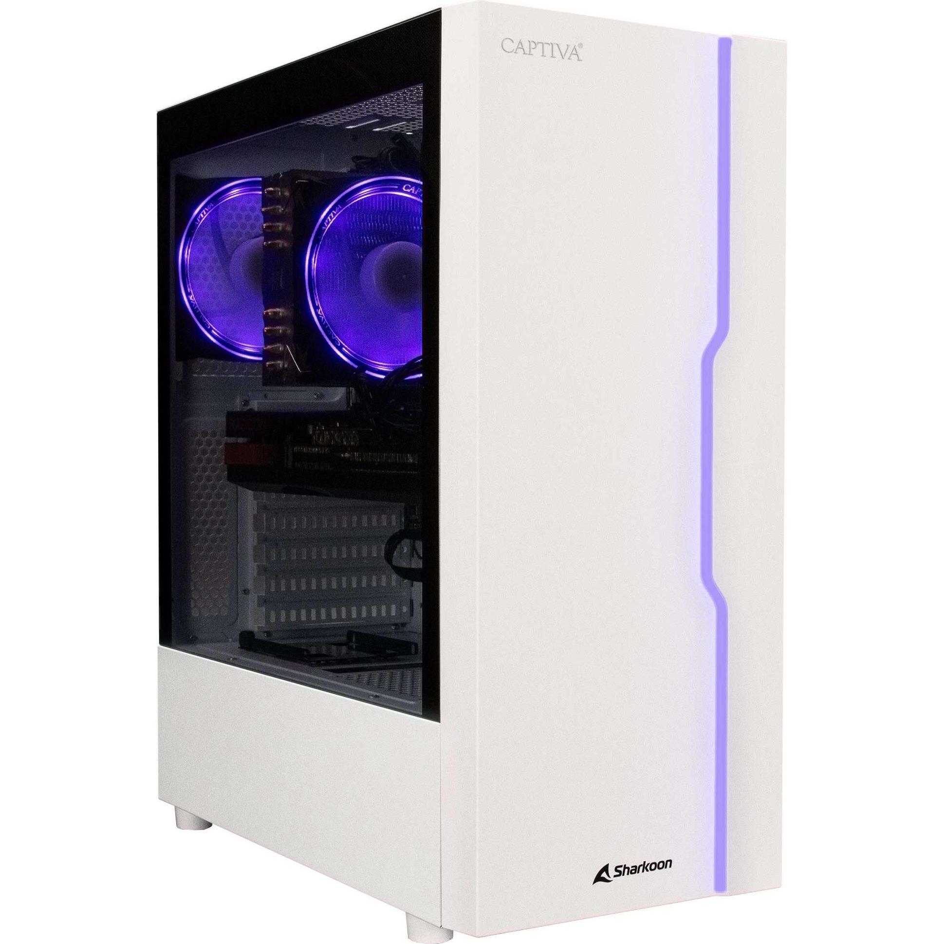 Thumbnail - Captiva Highend Gaming R85-909 Ryzen 7 RTX 4070 (AMD Ryzen 7 5700X, 32.77 GB, 1000 GB, GeForce RTX 4070), PC, Schwarz