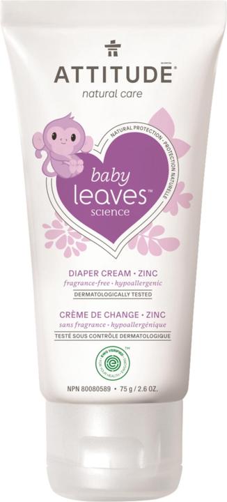 Actual product image Attitude Nappy cream zinc