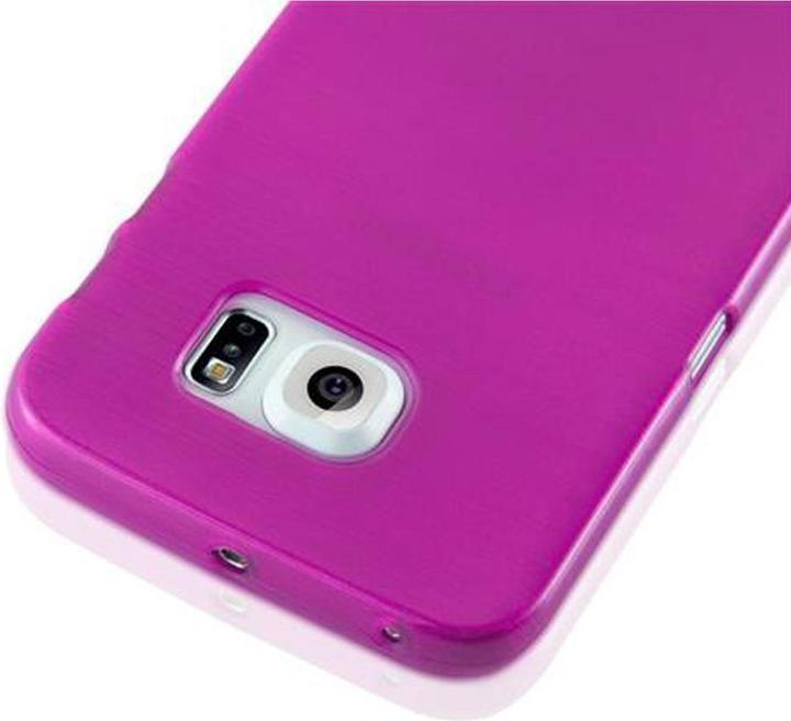 Produktbild Cadorabo TPU Brushed Cover (Samsung Galaxy S6 Edge)