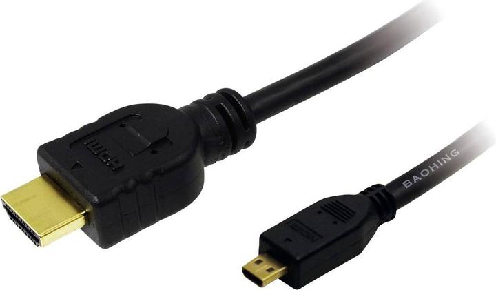 LogiLink HDMI (Typ A) — micro HDMI (Typ D) (2 m)