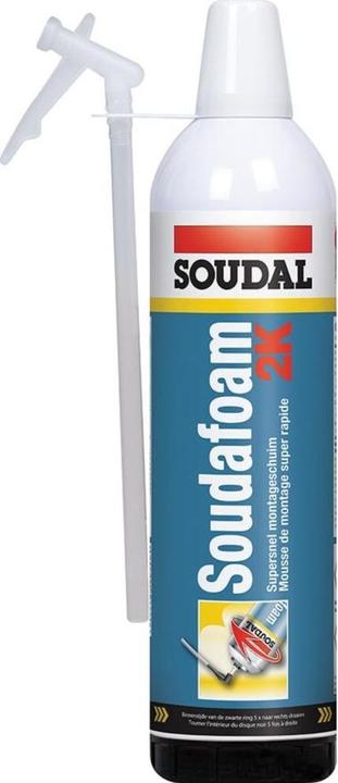 Produktbild Soudal 2K-TÃ¼rzargenschaum SOUDAFOAM 400 ml B2 grÃ¼n m.Einw.-Handsch.Dose (400 ml)