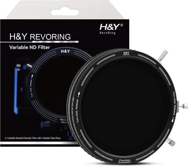 H&Y REVORING ND3-1000+CPL Filter MkII 82-95mm
