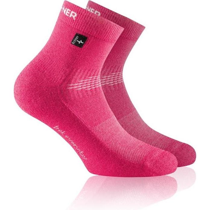 Rohner, Unisex, Sportsocken, Trek Everyday (36 - 38), Rot