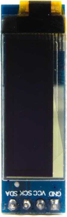 Actual product image Purecrea OLED Display White I2c 128x32 0.91"