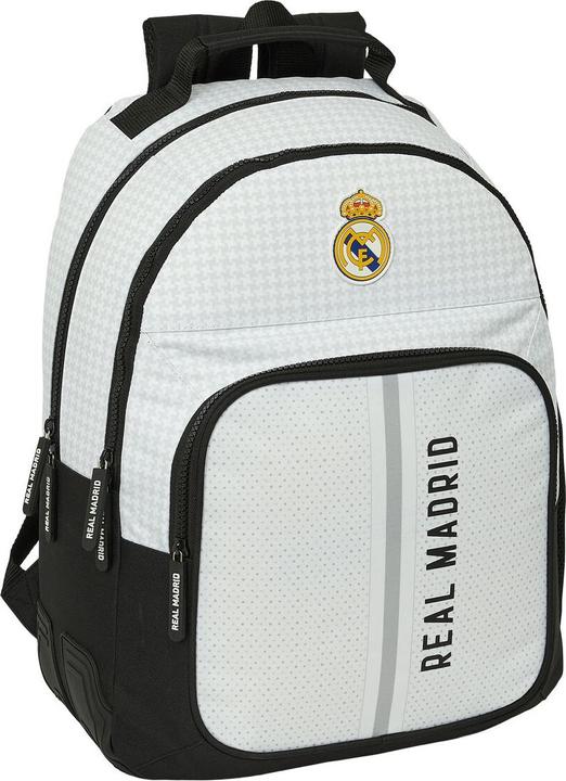 Real Madrid CF School backpack Real Madrid C.F. 24/25 White Grey 32 x 42 x 15 cm