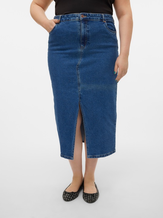 Immagine prodotto Vero Moda VMCVERI Gonna lunga a vita alta Gonna in denim (48)