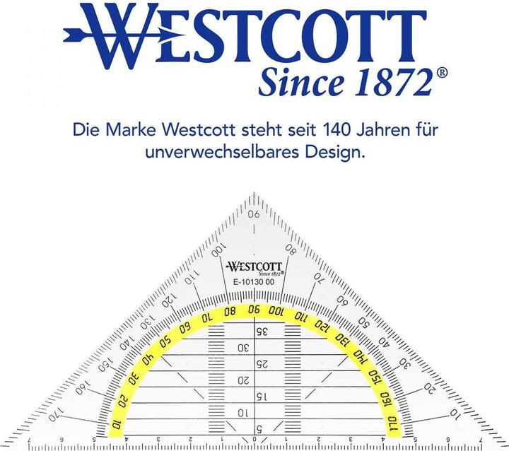 Image du produit Westcott Triangle de géométrie (14 cm)