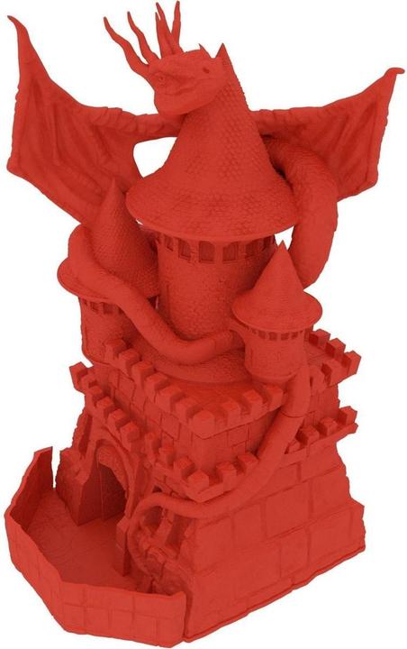 Produktbild Feldherr Fates End Würfelturm Master kirschrot für Tabletop & RPG (Kunststoff)