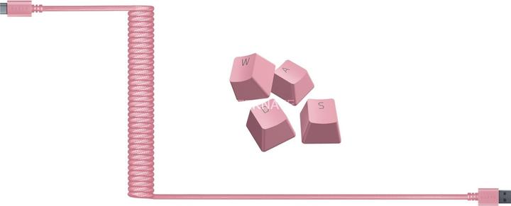 Actual product image Razer PBT Keycap + Coiled Cable Upgrade Set