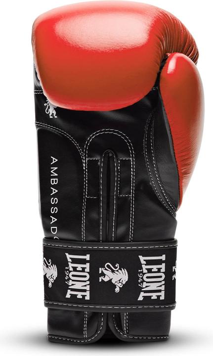 Immagine prodotto Leone Boxhandschuhe Ambassador Rot GN207 (16 OZ, Taglia unica)