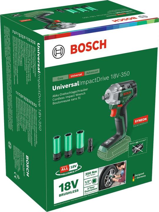 Actual product image Bosch Home & Garden UniversalImpactDrive 18V-350