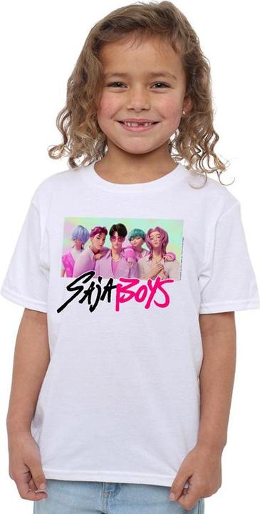 Immagine prodotto K-Pop Demon Hunters Kids Saja Boys Fotorahmen TShirt (140, 146)