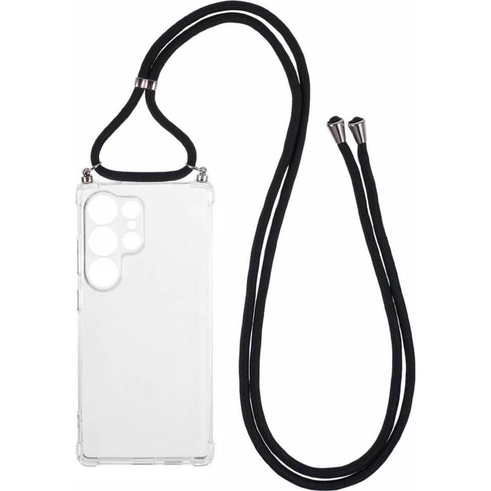 Cover-Discount Galaxy S25 Ultra - Hülle mit Umhängeband, Handykette