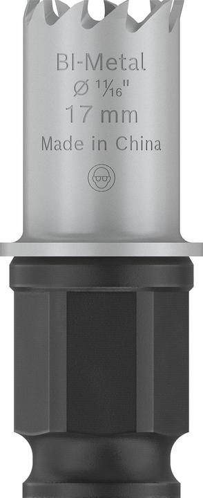 Productafbeelding Bosch Professional Zubehör PRO Plaatmetaal PC Plus gatenzaag, 17 mm (17 mm)