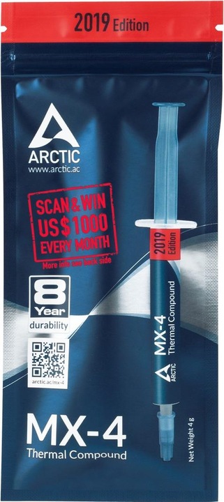 Actual product image Arctic Mx-4 (8.50 W/m K, 4 g)