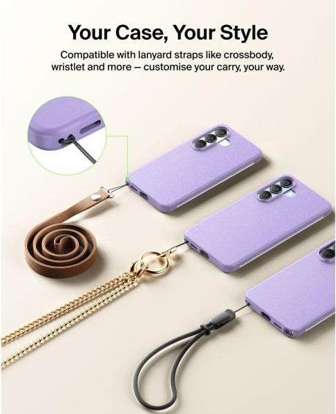 Actual product image Belkin SheerForce Protect S26+ Schutzhülle lavendel MSB016hqLV (Samsung Galaxy S26+)