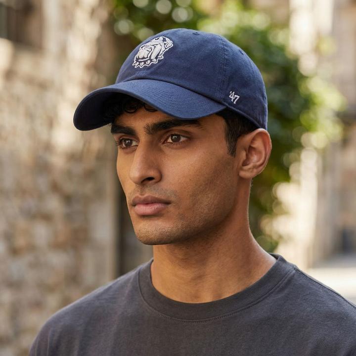Produktbild 47 Brand Strapback Cap - Clean Up Georgetown Hoyas Navy