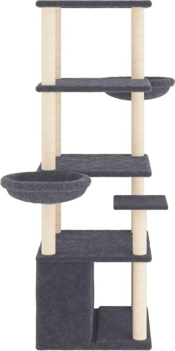 Produktbild vidaXL Kratzbaum (147 cm, Creme)