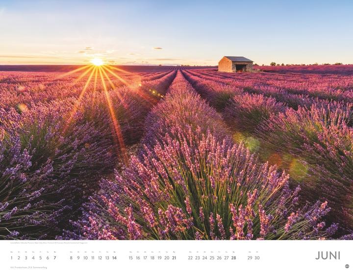 Actual product image Sonnenzauber Posterkalender 2026 (Hardcover, German)