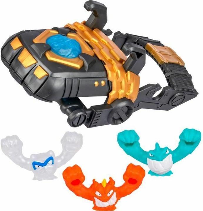 Produktbild Moose Heroes of Goo Jit Zu Meteor Madness Dehnabre Figuren Zubehör Set Goo Slingers Mega Launcher 11 cm