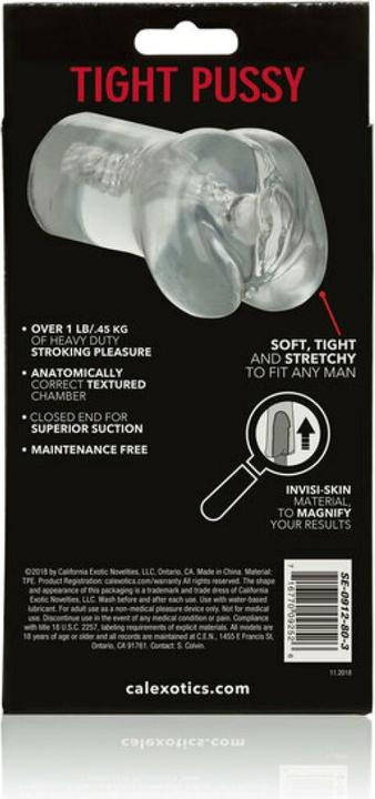Actual product image CalExotics Stroke It Tight Pussy