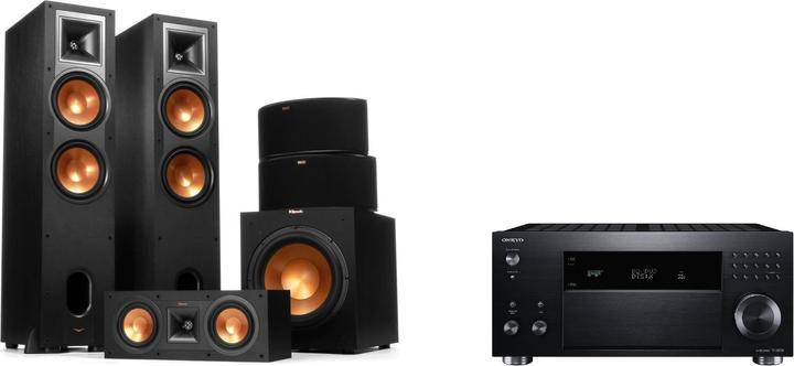 Produktbild Onkyo TX-RZ800 + Klipsch R-28F Home Theater System mit R-14S