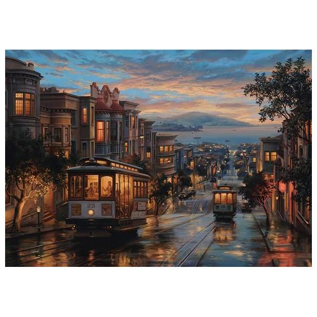 Thumbnail - Anatolian 4531 puzzle 1000 pcs. On the streets of Lushpin' San Francisco (1000 Teile)