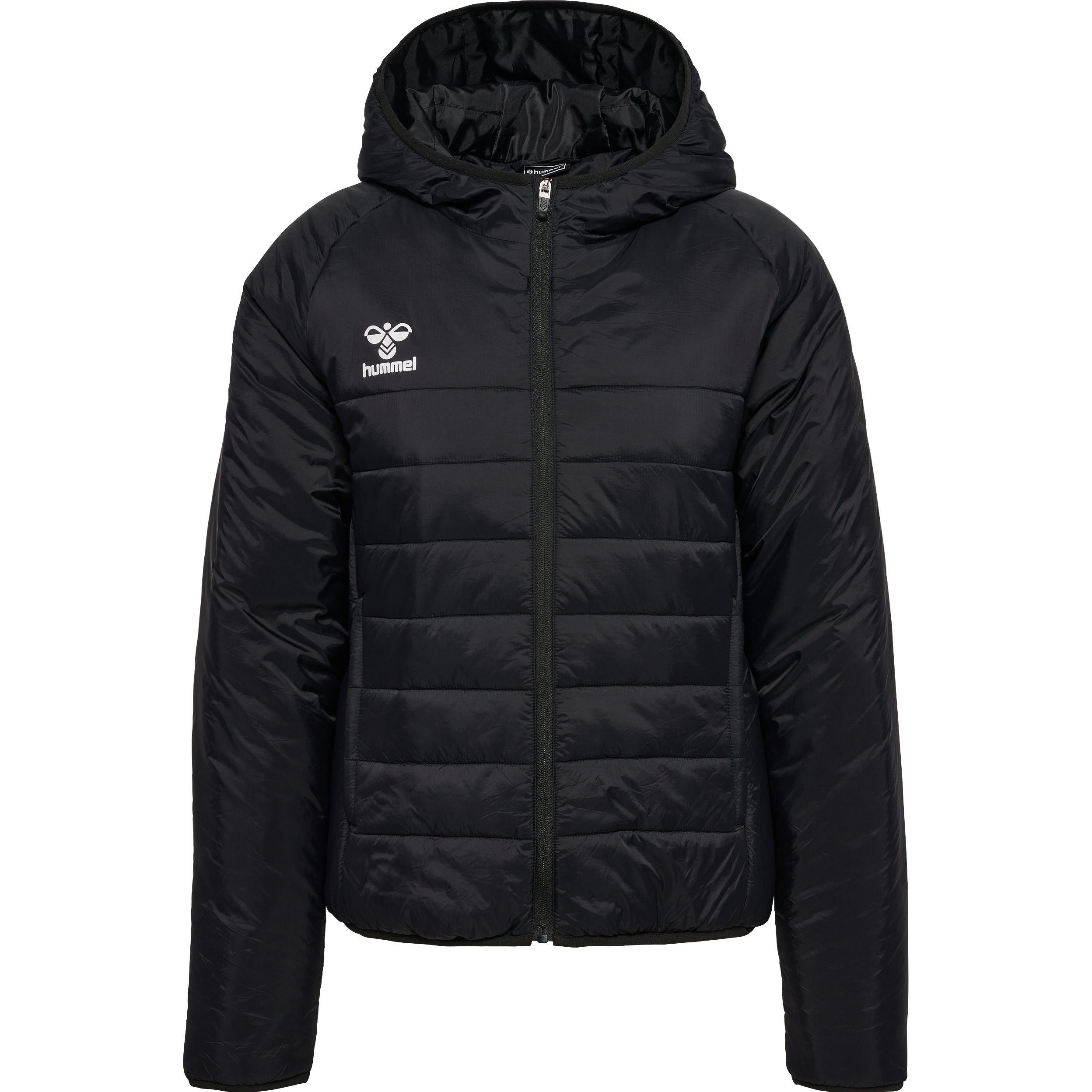 hummel, Damen, Jacke, Hmlgo Quilted Hood Jacket Woman (XL), Schwarz, XL