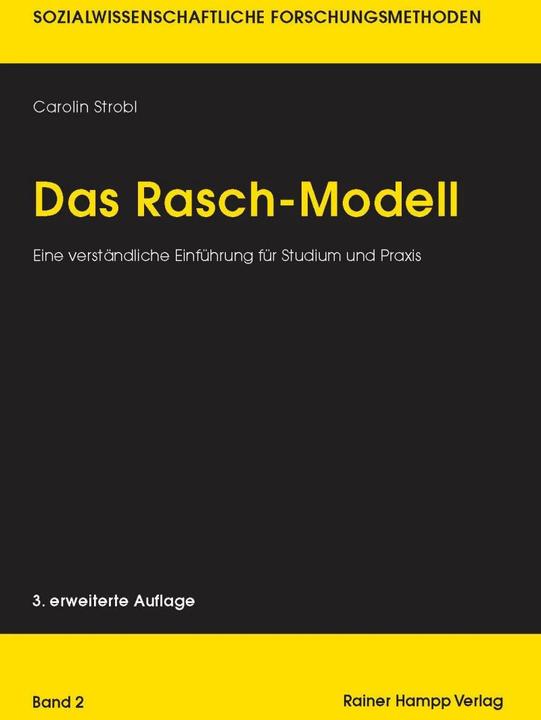 Produktbild Das Rasch-Modell (Deutsch, Carolin Strobl, 2015)