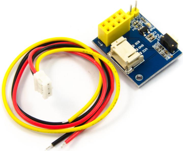 Actual product image Purecrea ESP-01 WS2812 / SK6812 control board