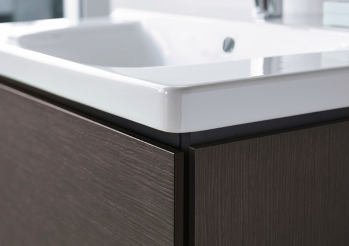 Produktbild Duravit Sockelfuss aluminium matt 4 Stück