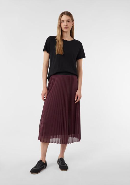 Produktbild Comma Rock Plissierter Mesh-Rock (40)