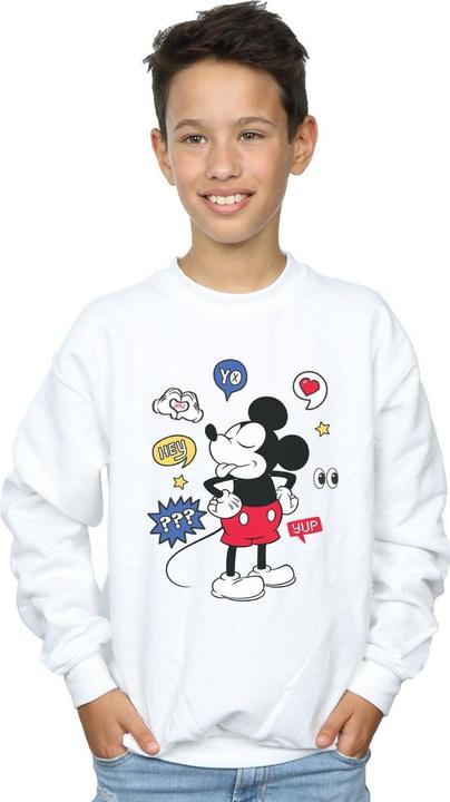 Produktbild Disney Mickey Mouse Tongue Out Sweatshirt Jungen (116)