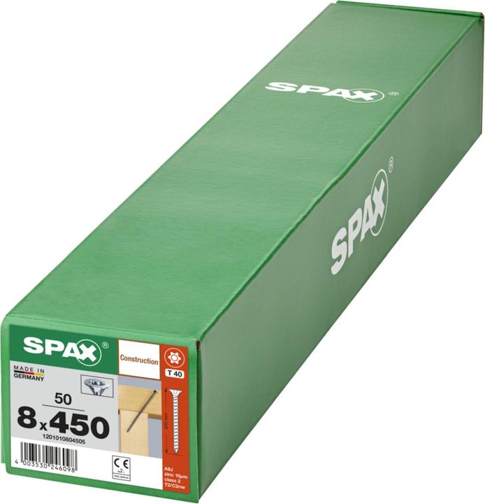 Actual product image Spax Senkmultikopf T-Star Plus T40 Vollgewinde Cut Wirox (50 Screws per piece)