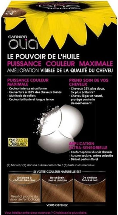Image du produit Garnier Olia Permanent Hair Color sans ammoniaque 6.3 Golden Honey (6.3 Golden Honey)