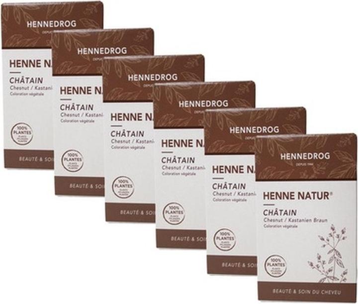 Actual product image Cachet Henna powder (Chestnut)
