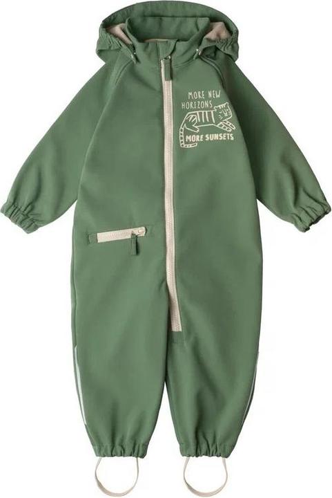 Actual product image Leokid Overall softshell 92 - 98 cm (2 - 3 y), "Tiger Mood" (104)