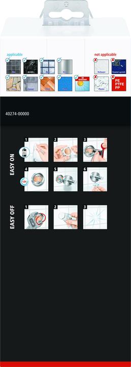 Image du produit tesa LOXX WC-Bürstengarnitur inkl. Klebelösung ohne Bohren