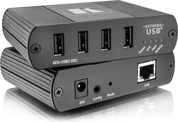 Image du produit Décodeur USB 2.0 haute vitesse (USB-A, 5 ports)