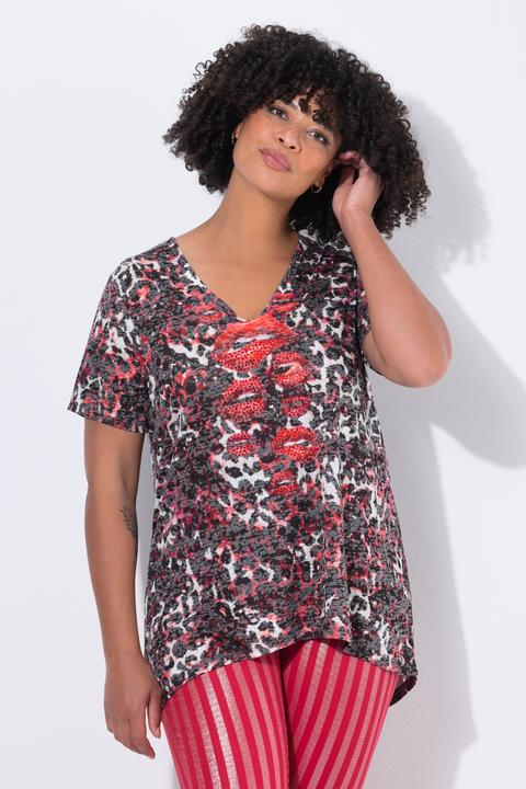 Produktbild Angel of Style T-Shirt, A-Linie, Leo, Kussmünder (56)