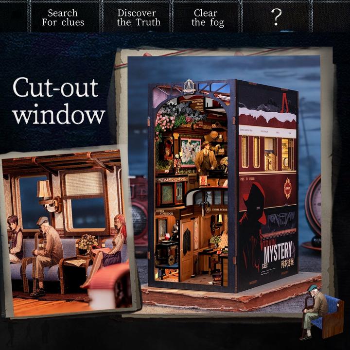 Produktbild Figured'Art Book Nook – Zugmysterium