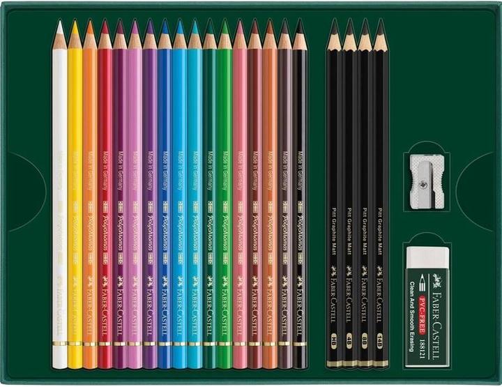Produktbild Faber-Castell Polychromos & Pitt Graphite (21x)