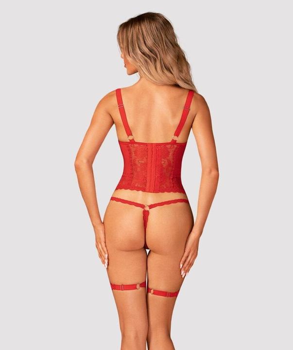 Produktbild Obsessive Belovya Corset - Red (M, L)